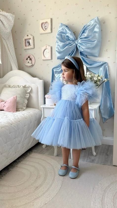 Baby Blue Color Dress Styling Ideas for Girls